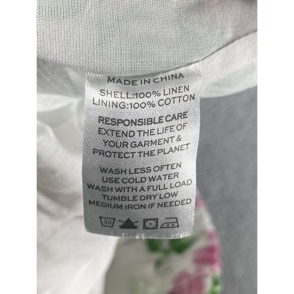 Hill House Womens Paz Skirt in Pink Roses A-line Mini‎ Size Medium - Picture 7 of 8